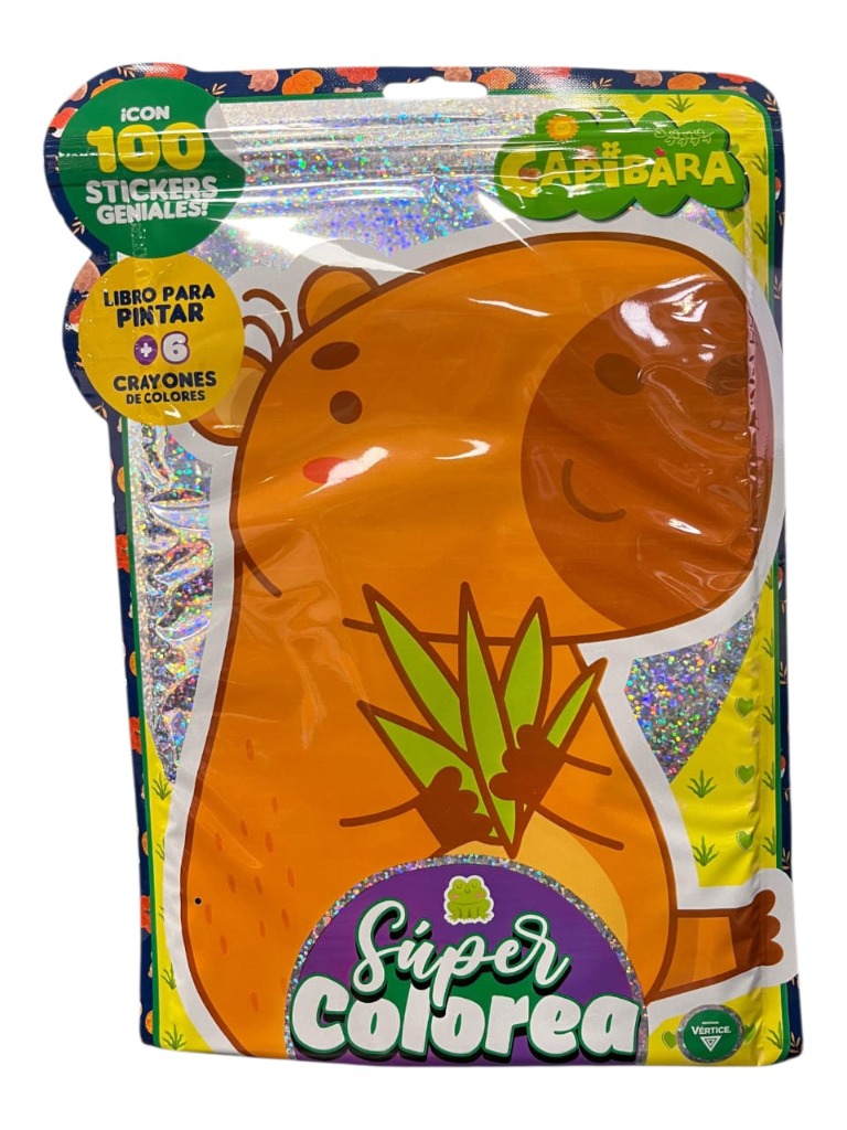SUPER COLOREA + LIBRO PINTAR N*10 CAPIBARA